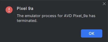 android-emulator-exit-code-1073741515-fix