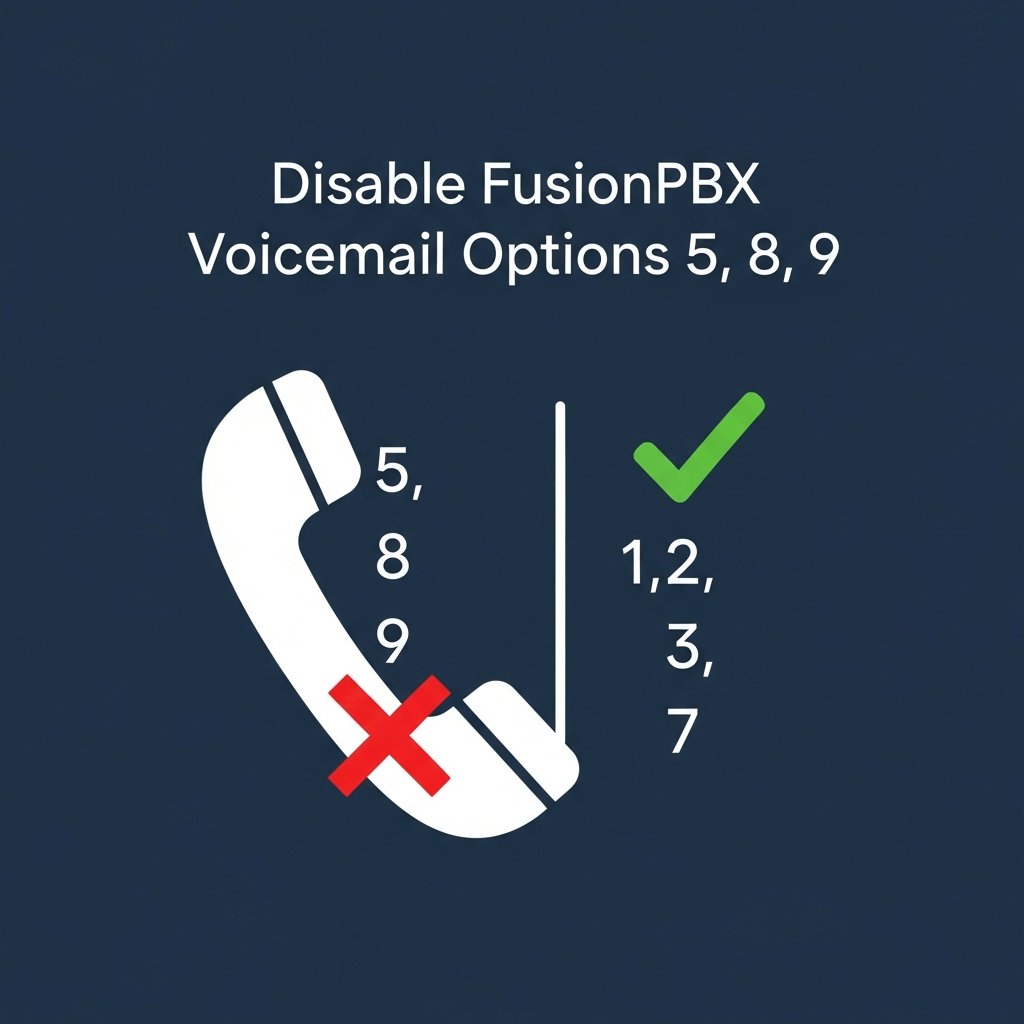 FusionPBX voicemail customization tutorial banner